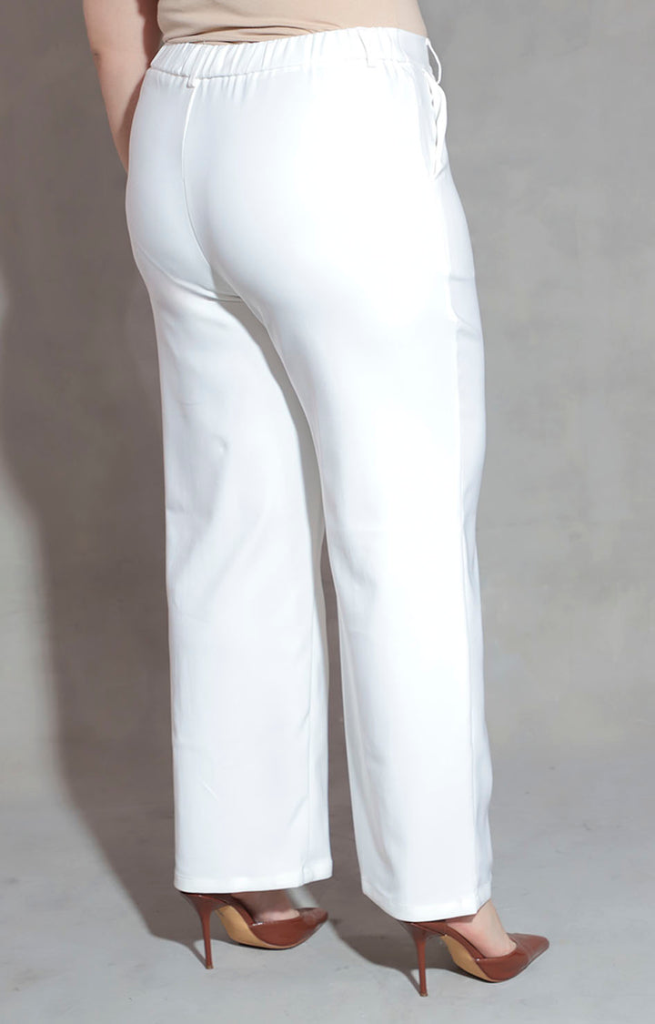 Pantalón recto blanco - PANTALON XL Boutiquemirel 