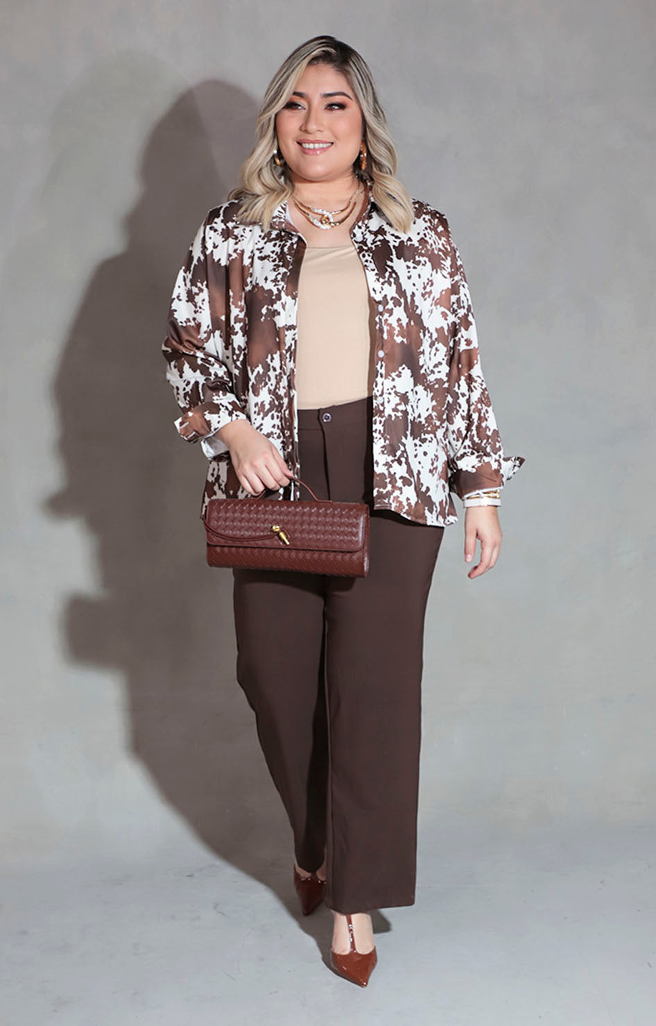 Pantalón café - PANTALON XL Boutiquemirel 