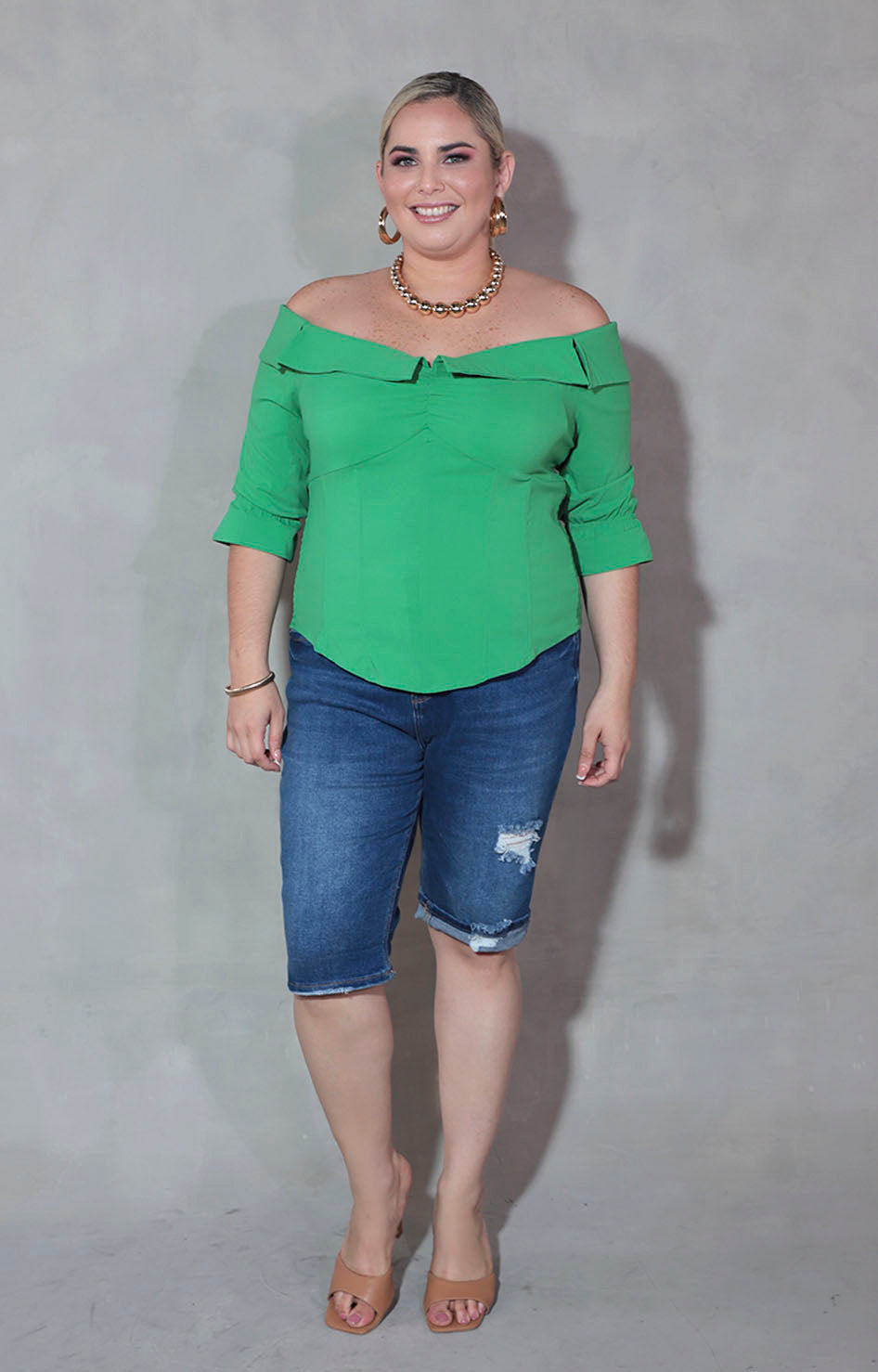 Blusa verde - BLUSA XL Boutiquemirel 
