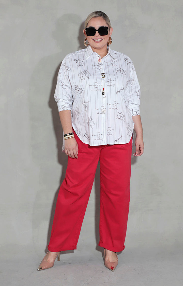 Pantalón pescador rojo - PANTALON XL Boutiquemirel 