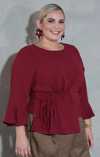 Blusa vino - BLUSA XL Boutiquemirel 