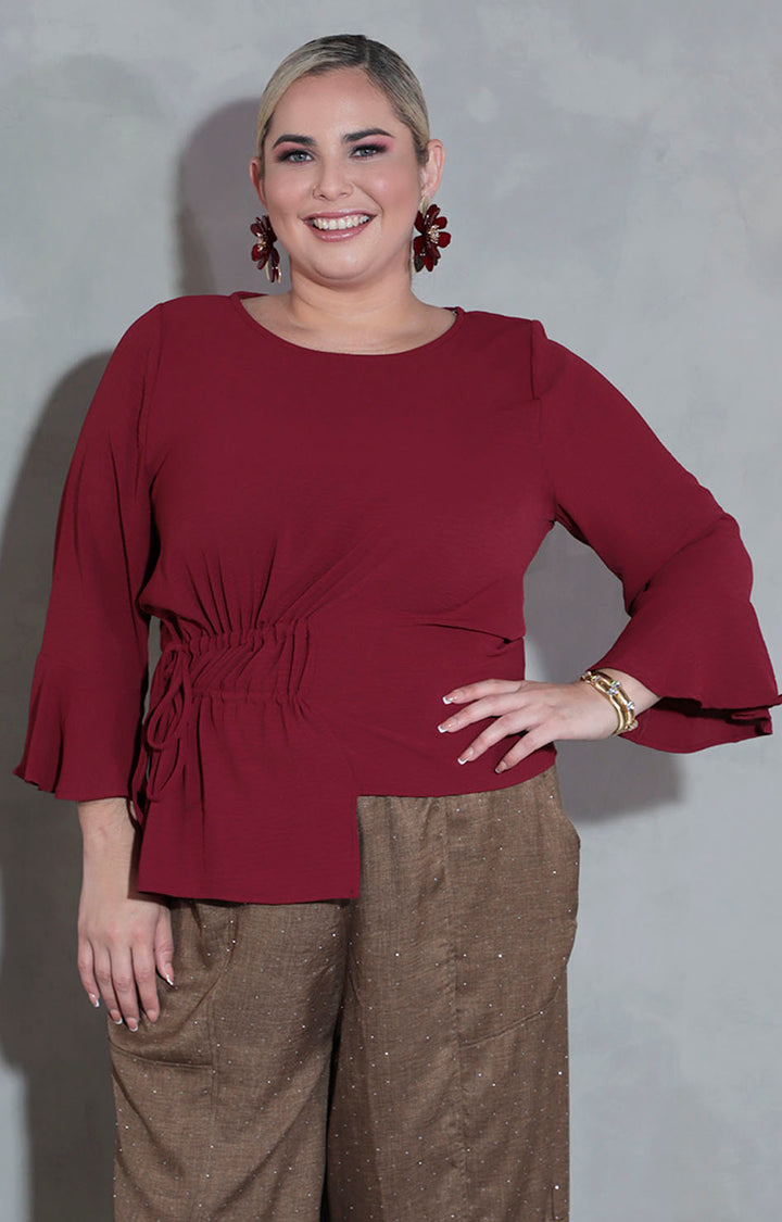 Blusa vino - BLUSA XL Boutiquemirel 