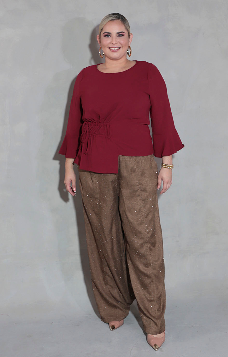 Blusa vino - BLUSA XL Boutiquemirel 