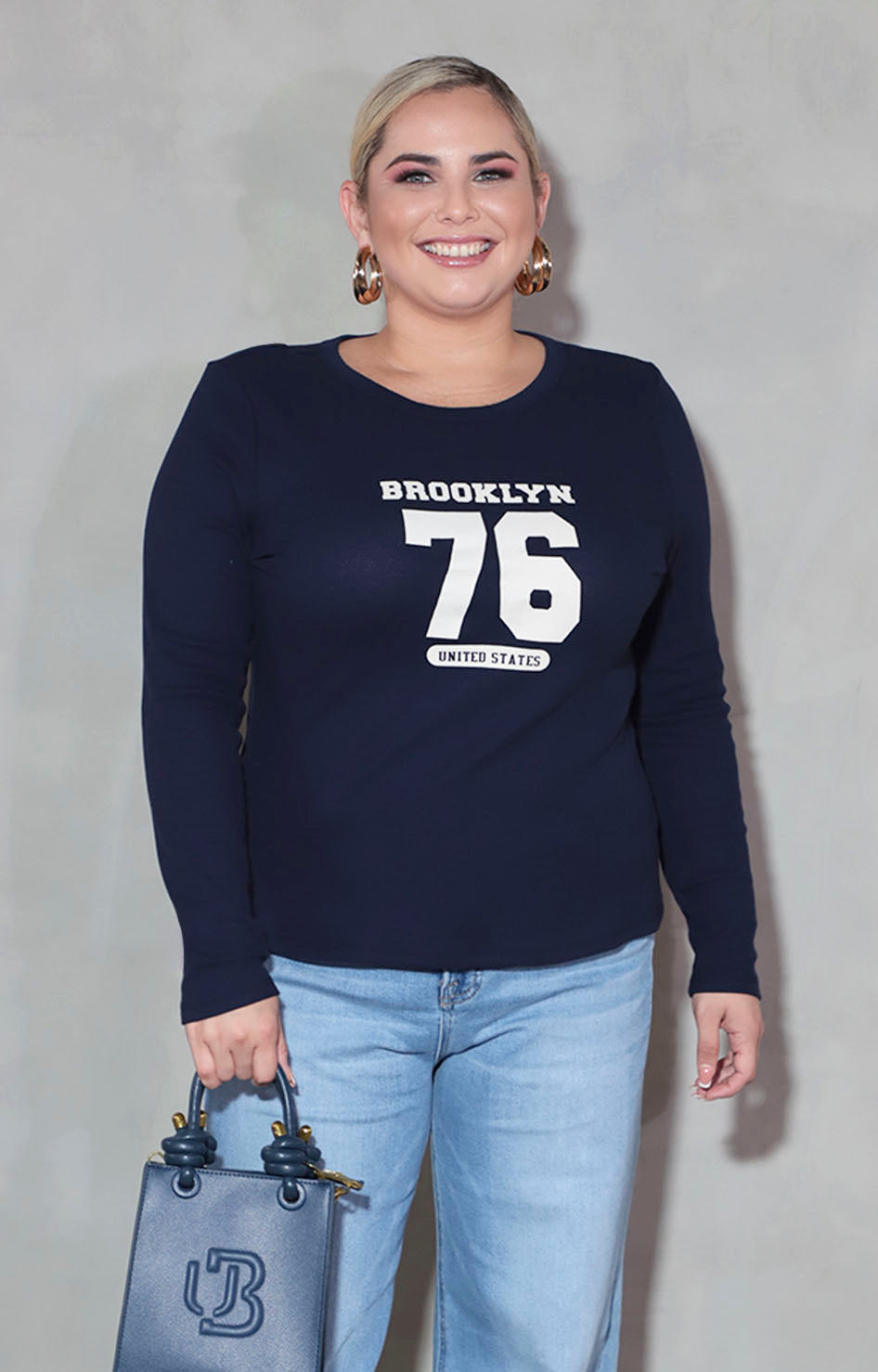 Blusa azul marino - BLUSA XL Boutiquemirel 