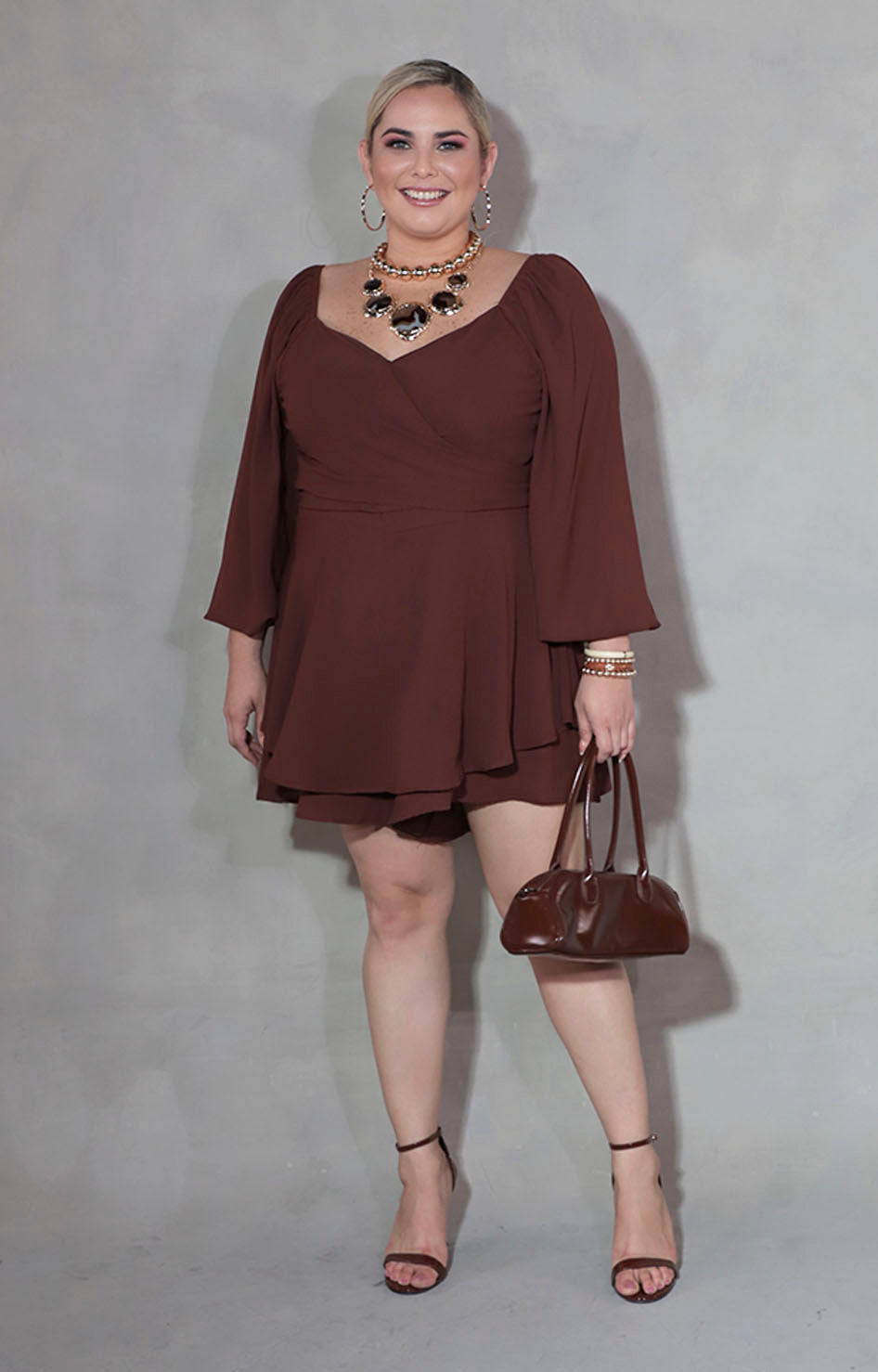 Jumpsuit café - PALAZZO XL Boutiquemirel 