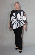 Blusa negra con lazo - BLUSA XL Boutiquemirel 