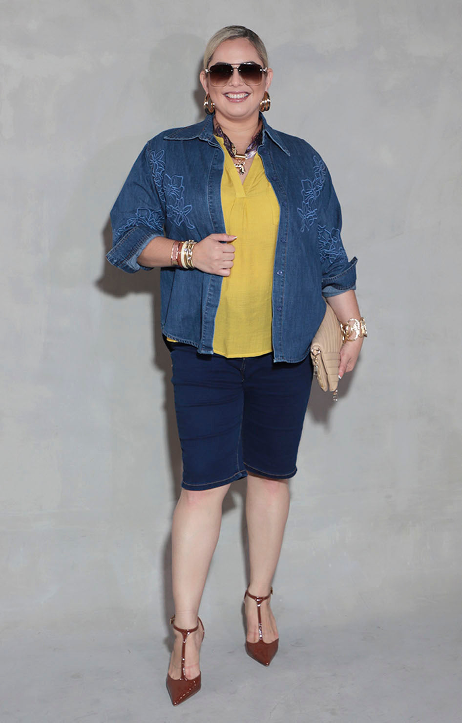 Capri de mezclilla - CAPRI XL Boutiquemirel 