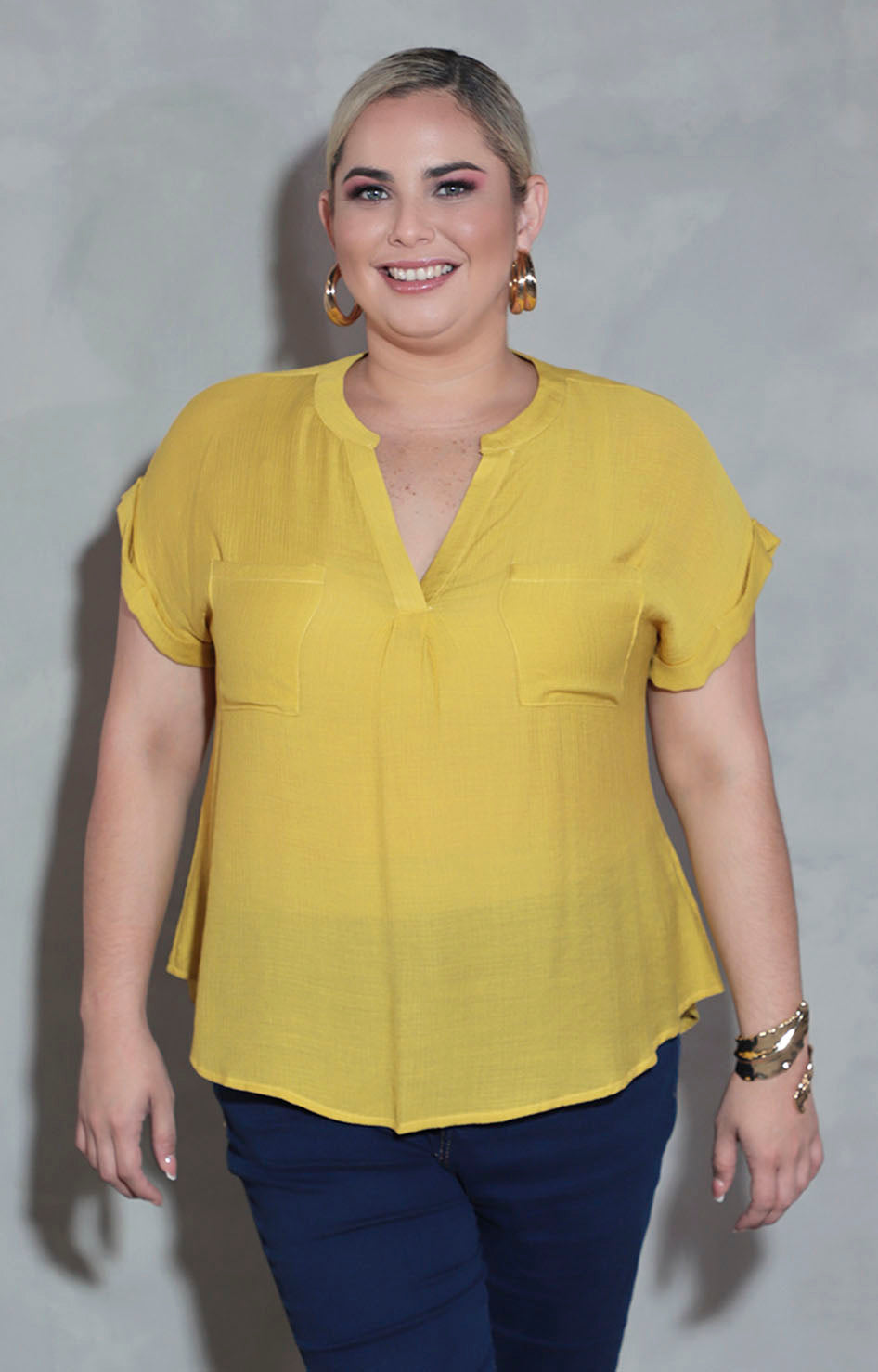 Blusa mostaza - BLUSA XL Boutiquemirel 