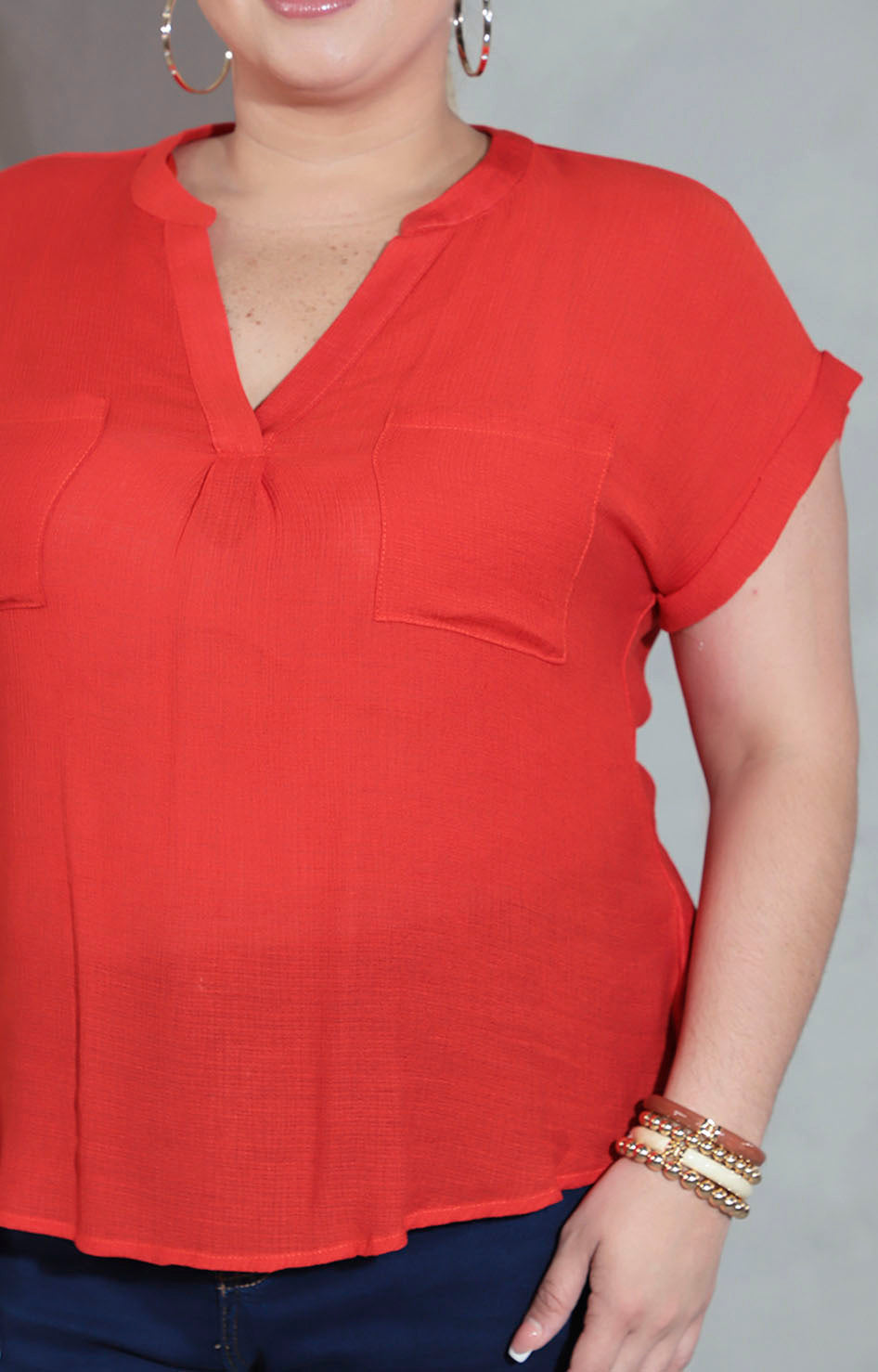 Blusa naranja - BLUSA XL Boutiquemirel 