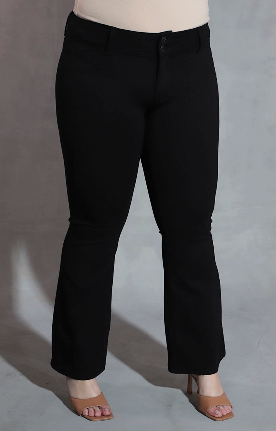 Pantalón flare negro - PANTALON XL Boutiquemirel 