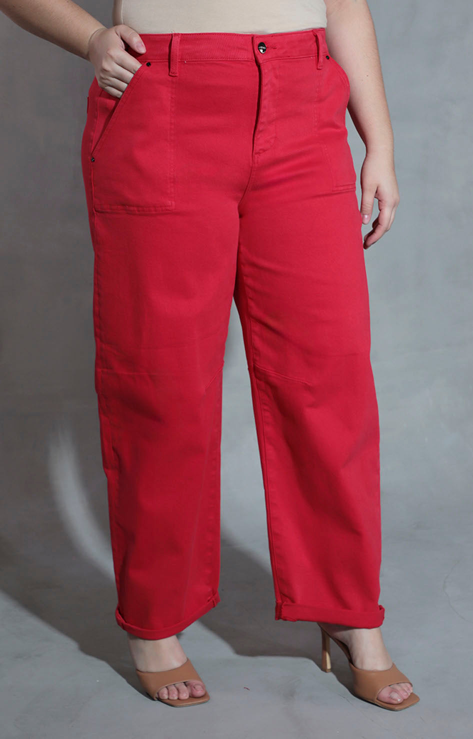 Pantalón pescador rojo - PANTALON XL Boutiquemirel 