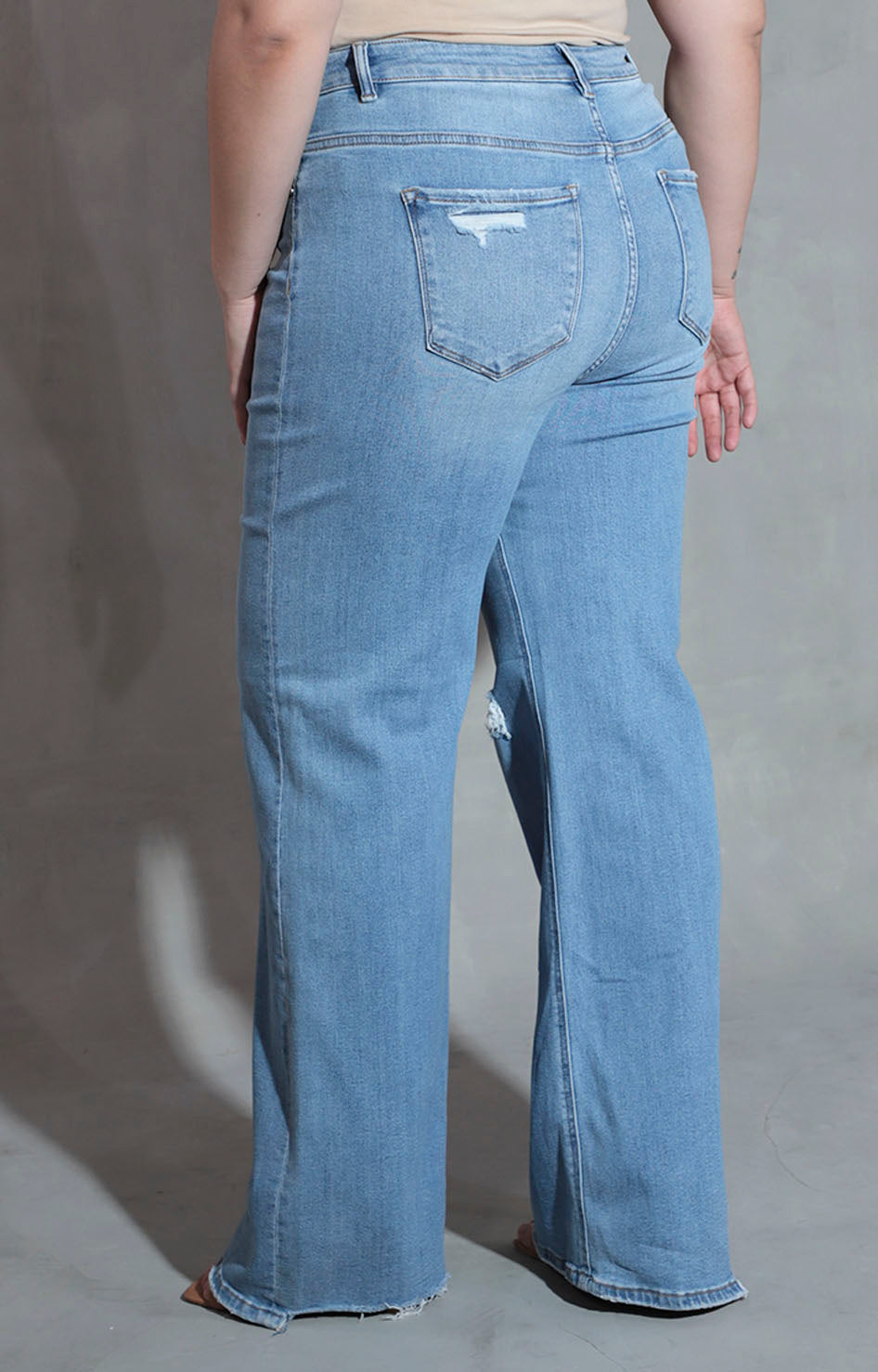 Pantalón denim roto - PANTALON XL Boutiquemirel 