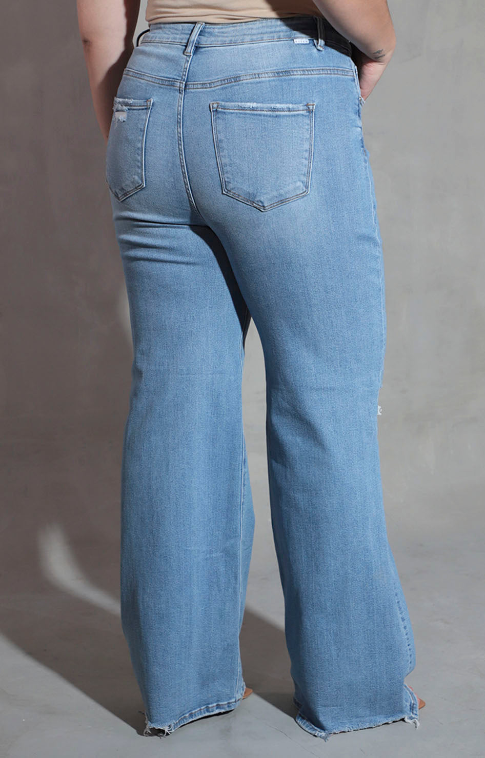 Pantalón denim roto - PANTALON XL Boutiquemirel 