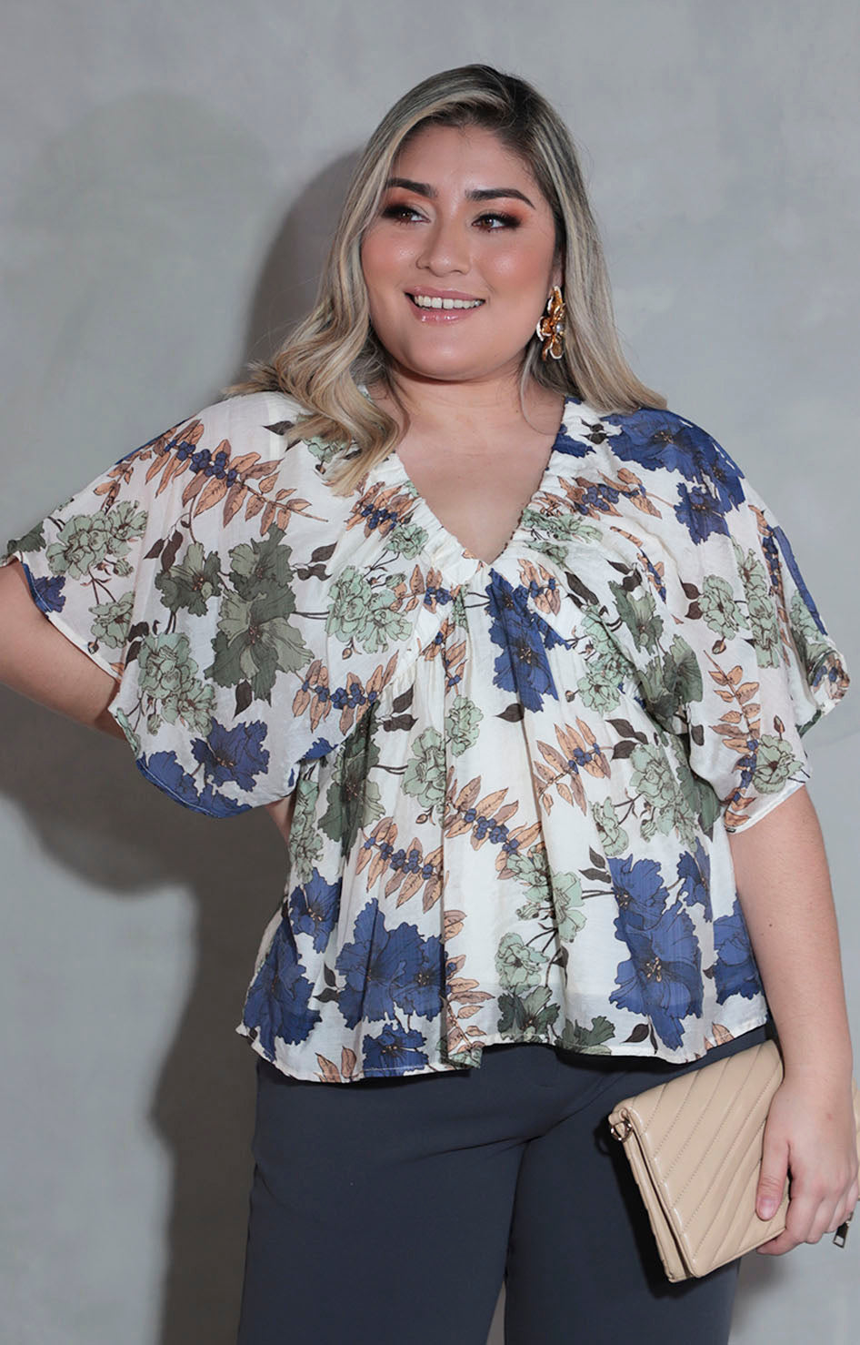 Blusa beige - BLUSA XL Boutiquemirel 