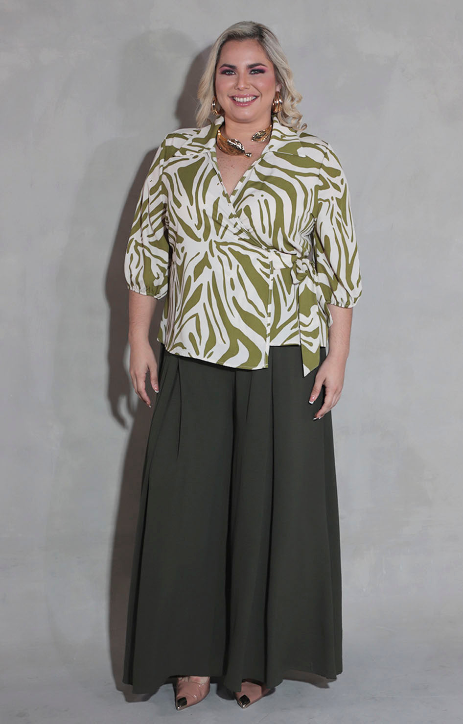 Pantalón verde olivo - PANTALON XL Boutiquemirel 