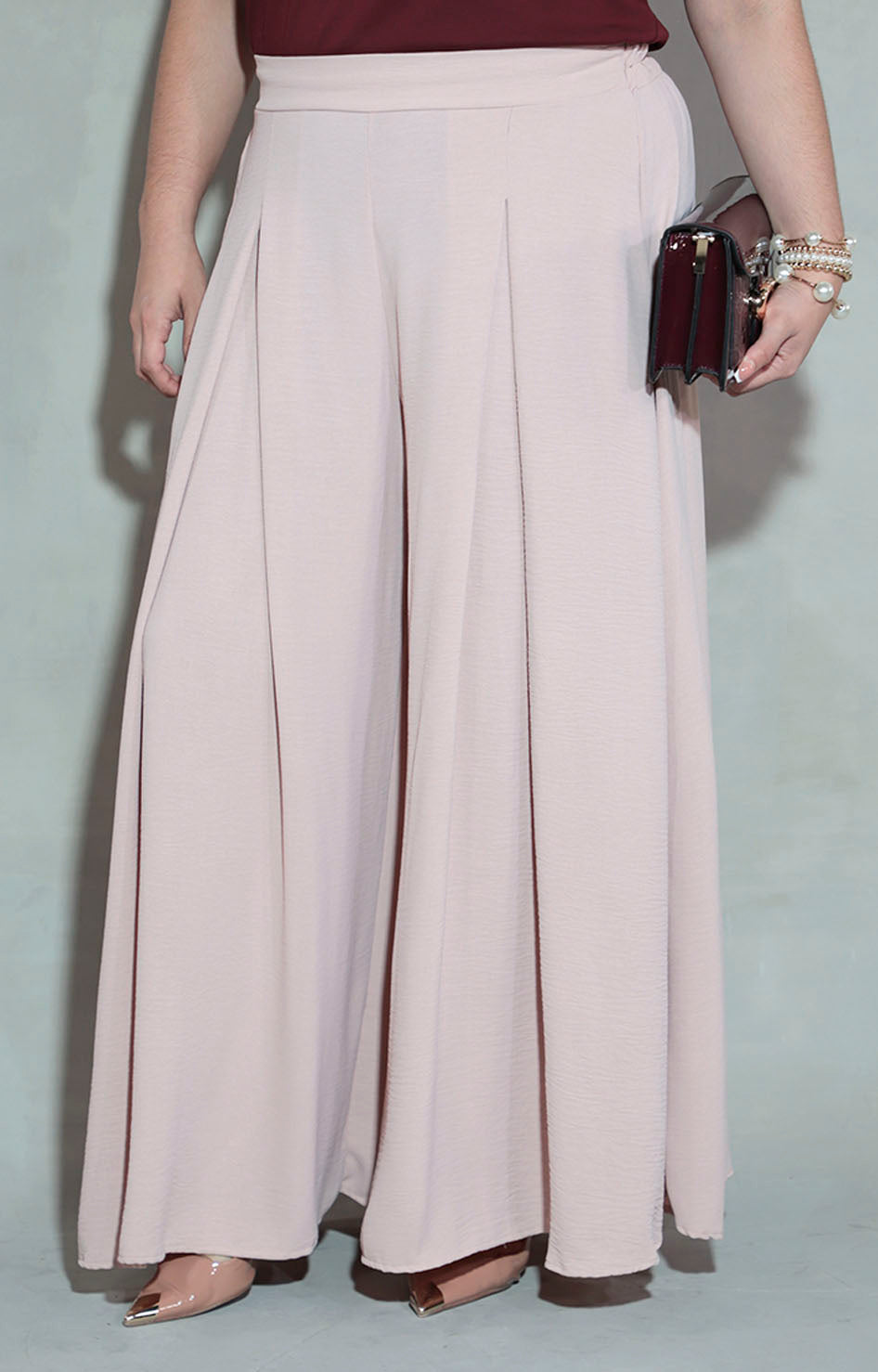 Pantalón rosa amplio - PANTALON Boutiquemirel 