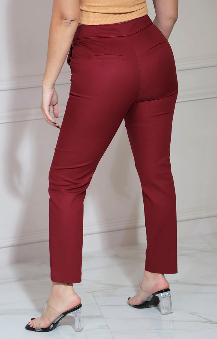 Pantalón vino
