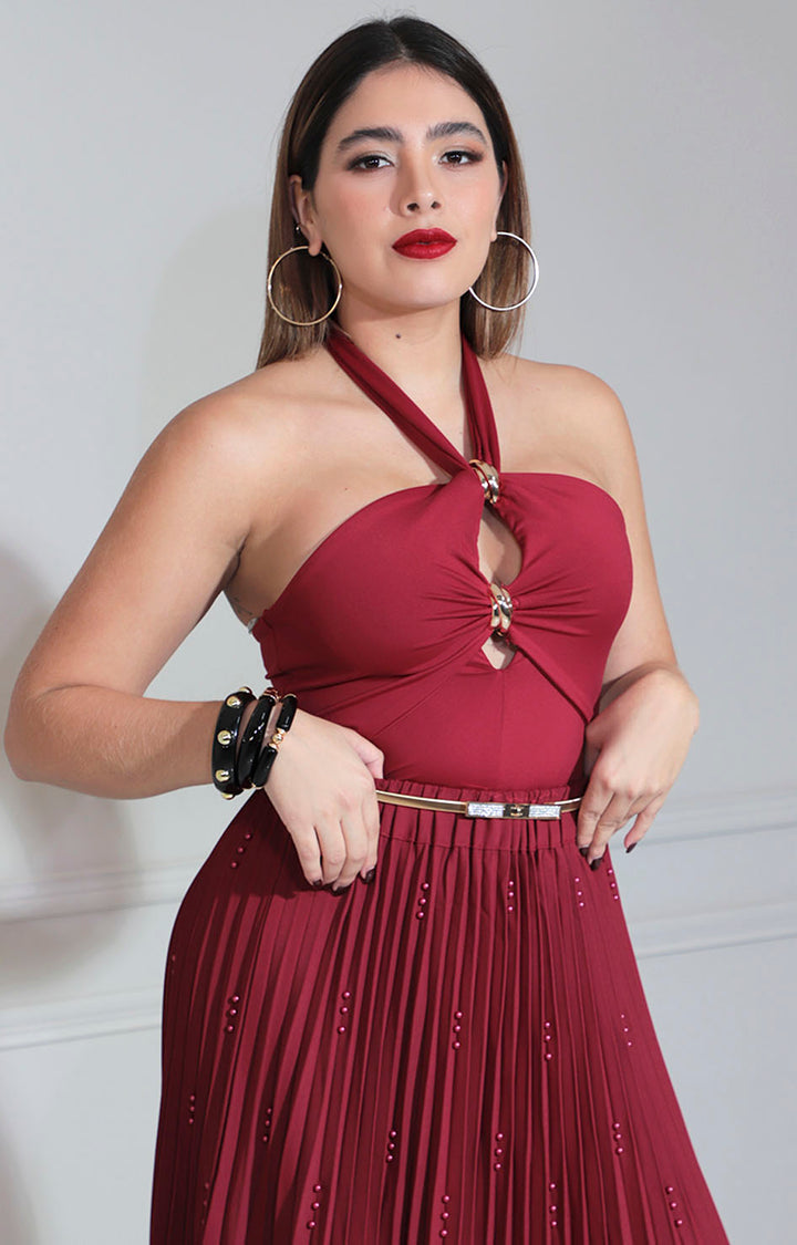 Pantiblusa vino con broches