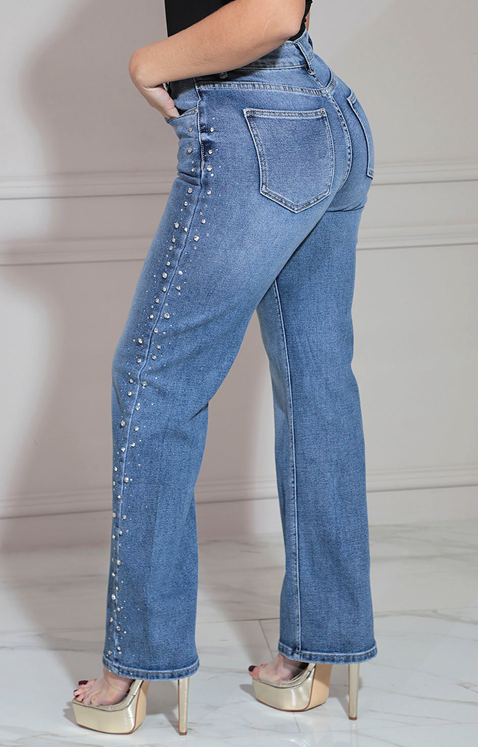 Pantalón de mezclilla