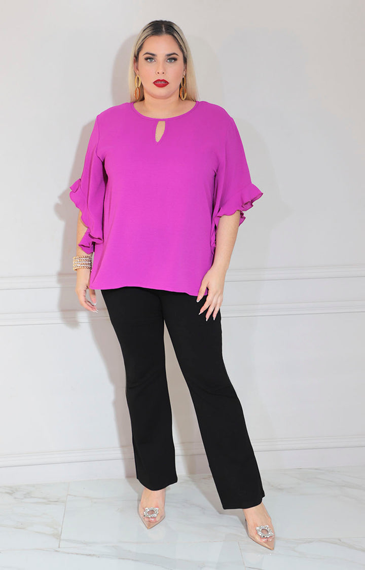 Blusa magenta