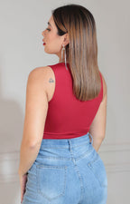 Pantiblusa roja - BLUSA Boutiquemirel 