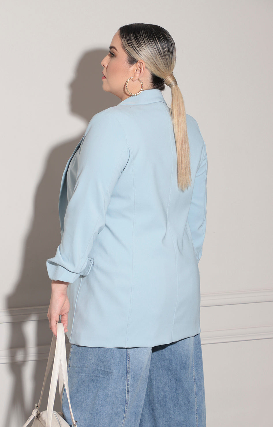 Blazer azul cielo - SACO XL Boutiquemirel 