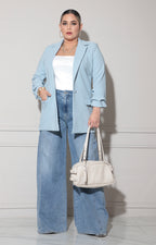 Blazer azul cielo - SACO XL Boutiquemirel 