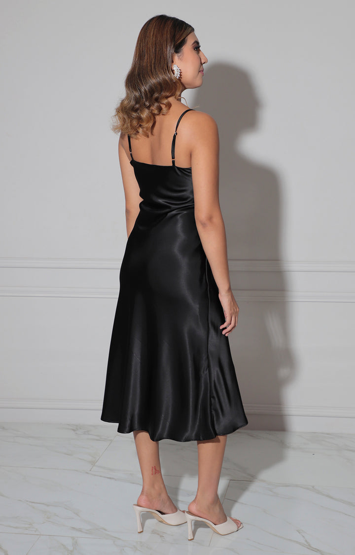 Vestido negro de tirantes - VESTIDO Boutiquemirel 
