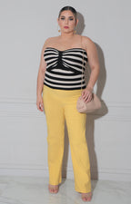 Blusa negra straple - BLUSA CURVY Boutiquemirel 