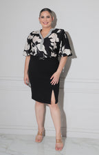 Falda negra corte a - FALDA Boutiquemirel 