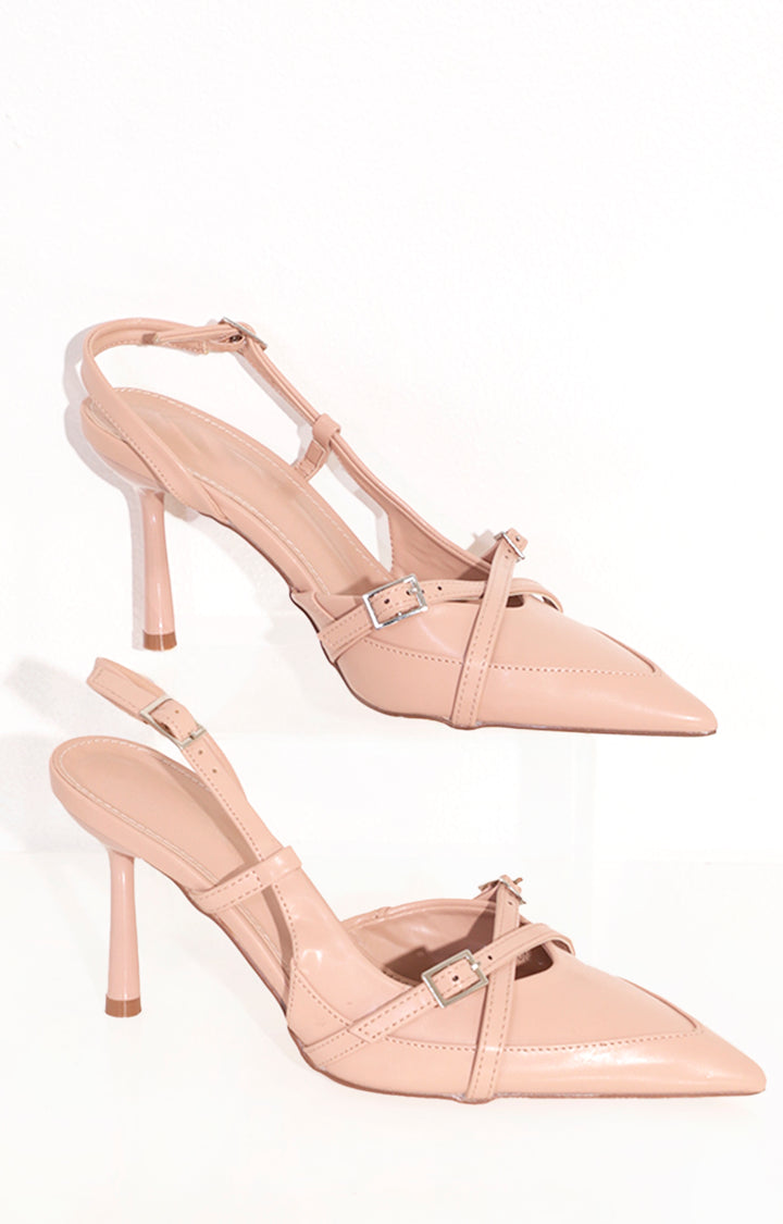 Zapatilla nude con hebilla - ZAPATO Boutiquemirel 