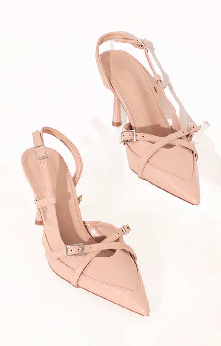 Zapatilla nude con hebilla - ZAPATO Boutiquemirel 