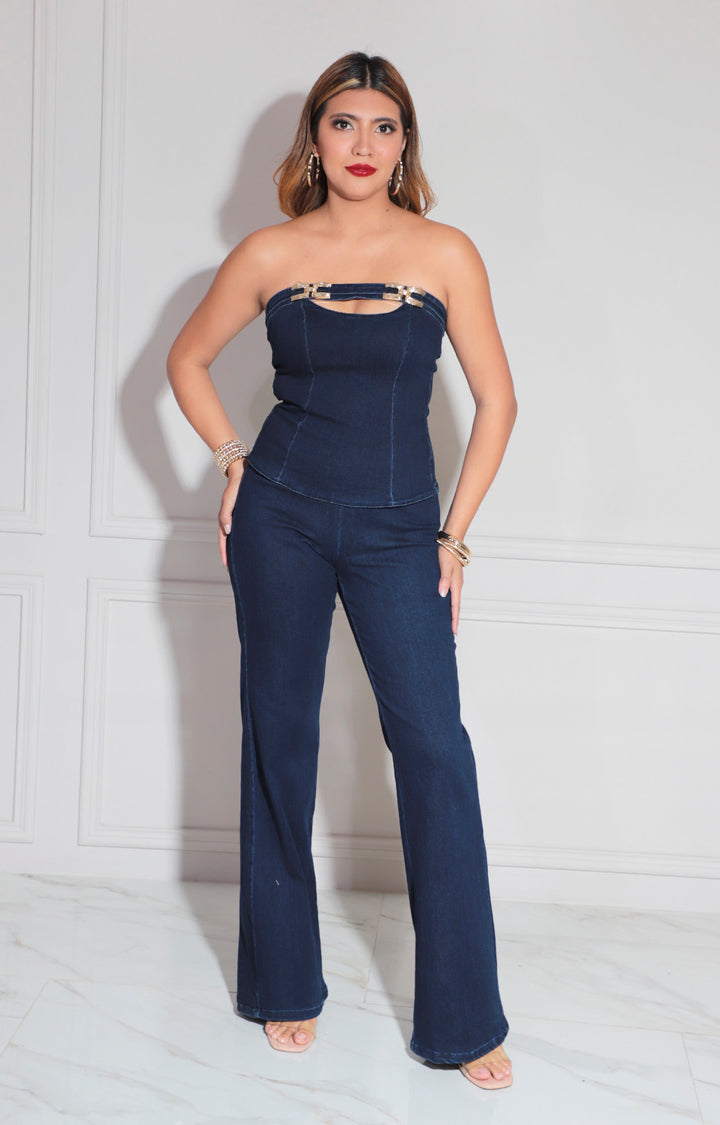 Conjunto de mezclilla