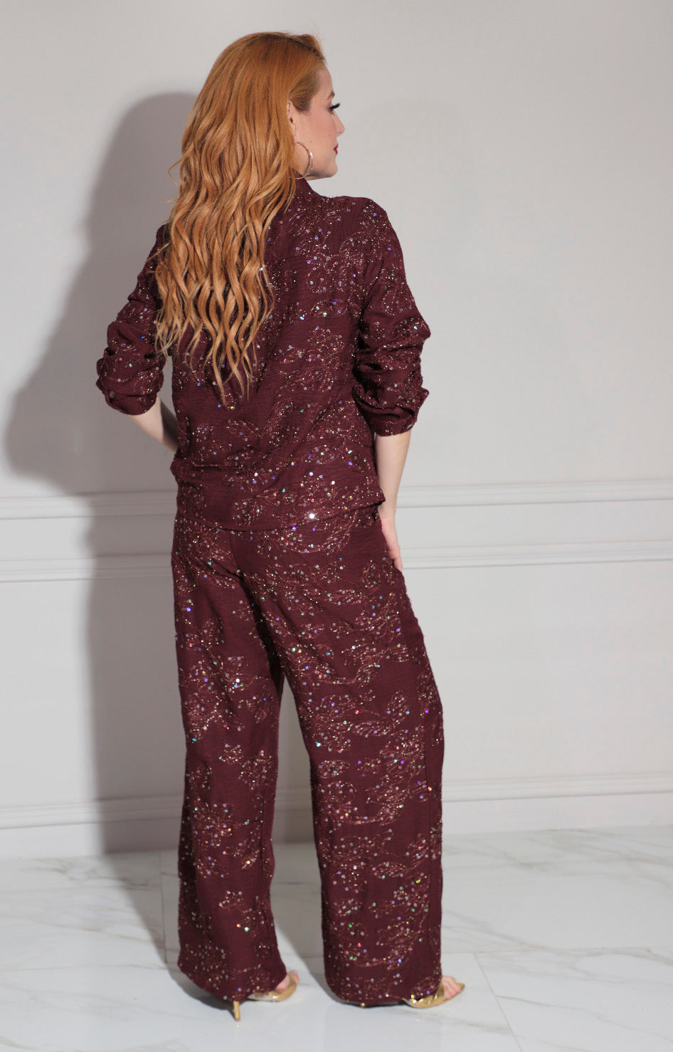 Conjunto vino estampado