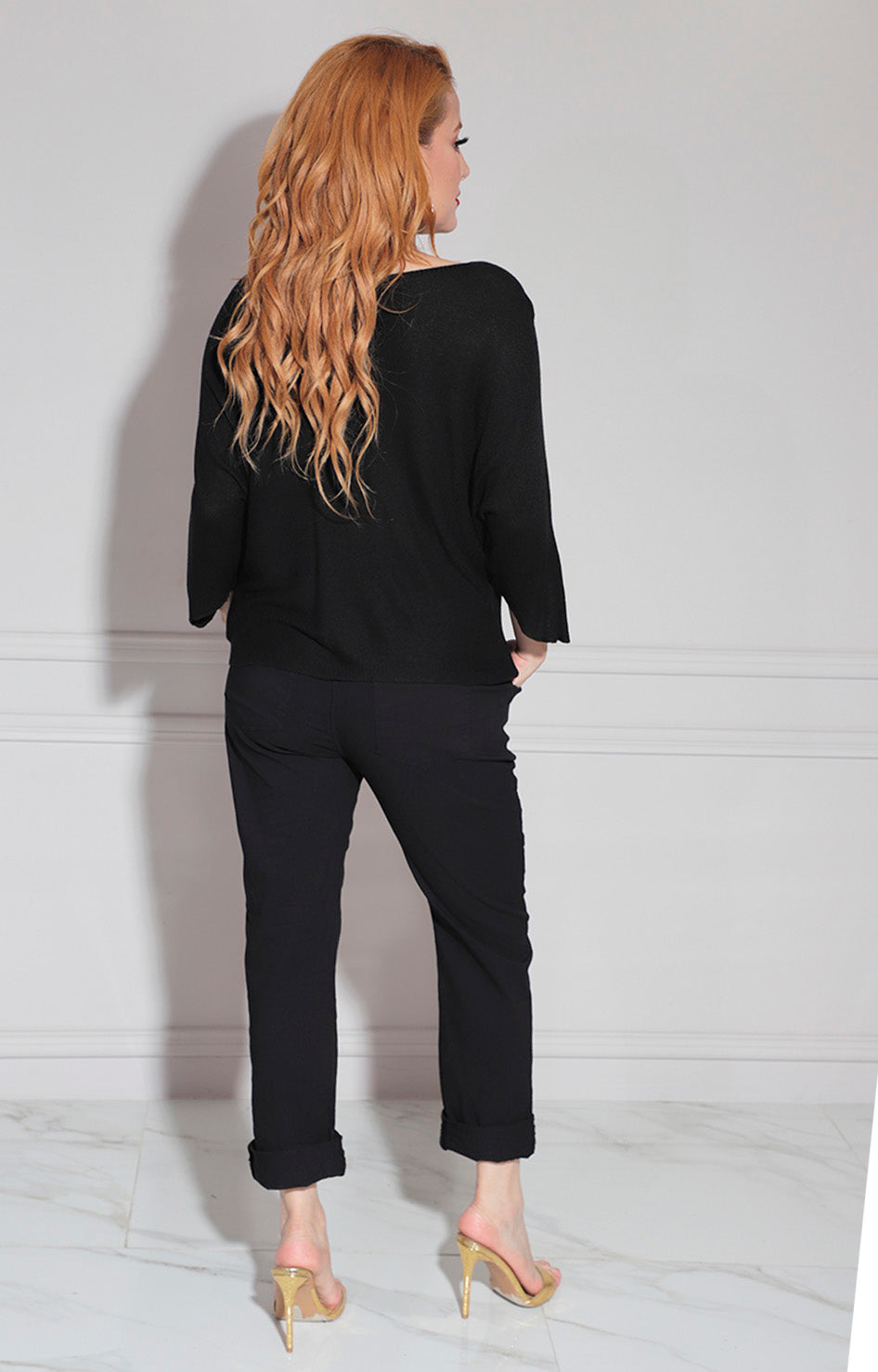 Conjunto negro estamapdo