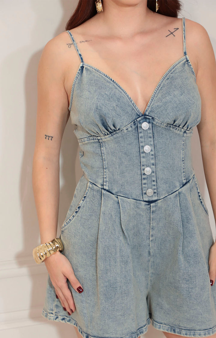 Jumpsuit denim claro - PALAZZO Boutiquemirel 