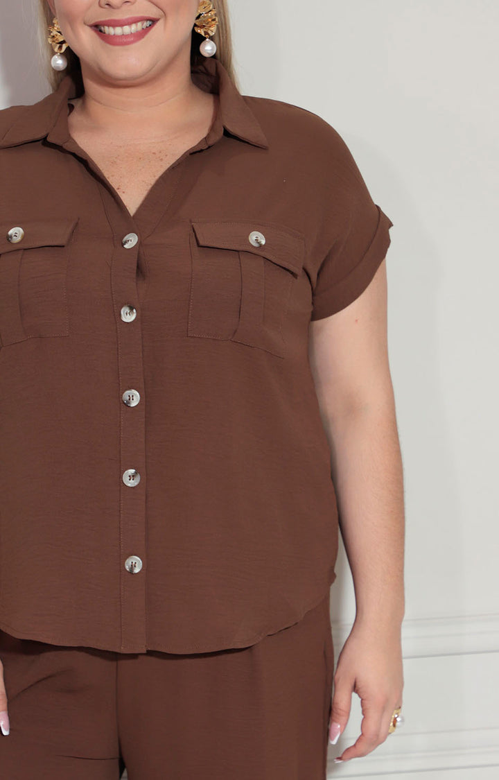 Conjunto café - CONJUNTO XL Boutiquemirel 