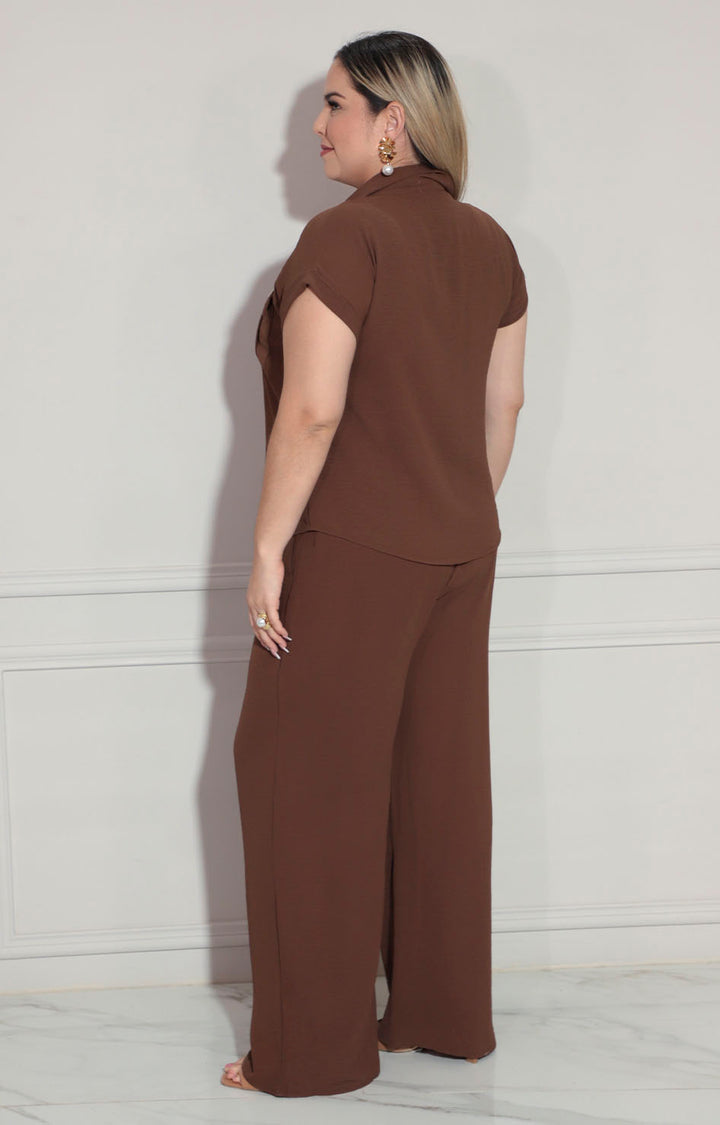 Conjunto café - CONJUNTO XL Boutiquemirel 