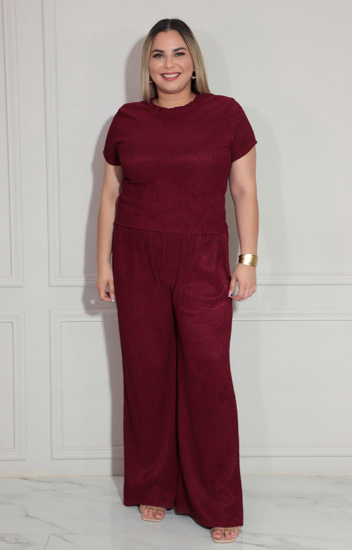 Conjunto vino - CONJUNTO XL Boutiquemirel 