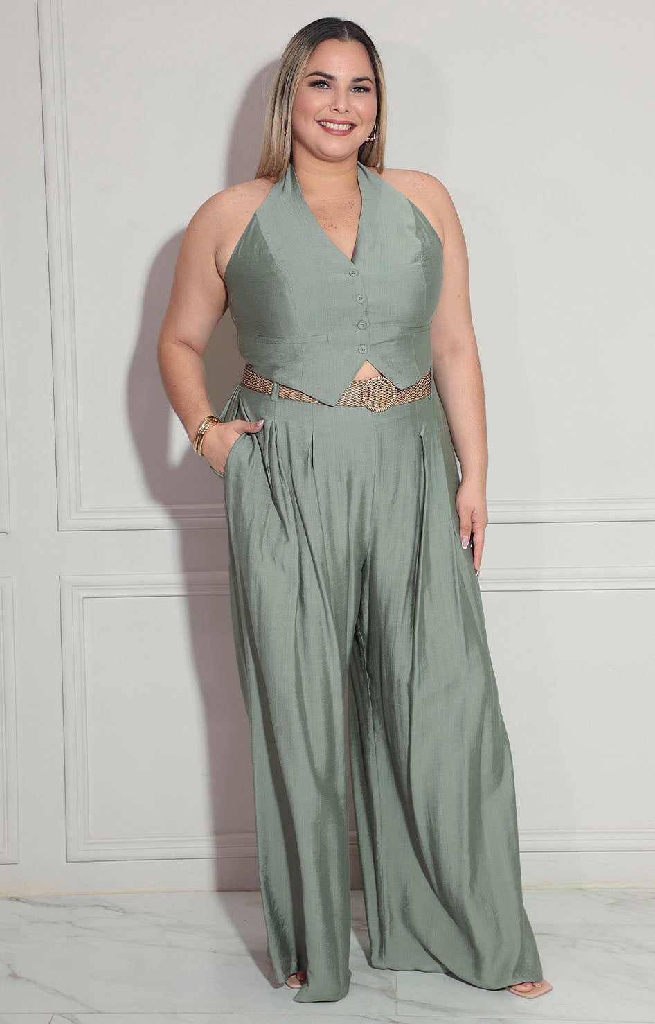 Conjunto verde - CONJUNTO XL Boutiquemirel 