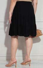 Falda negra con botones - FALDA XL Boutiquemirel 