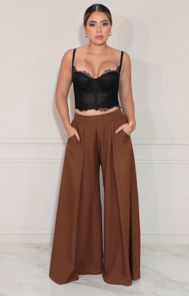 Bustier negro de encaje - BLUSA Boutiquemirel 