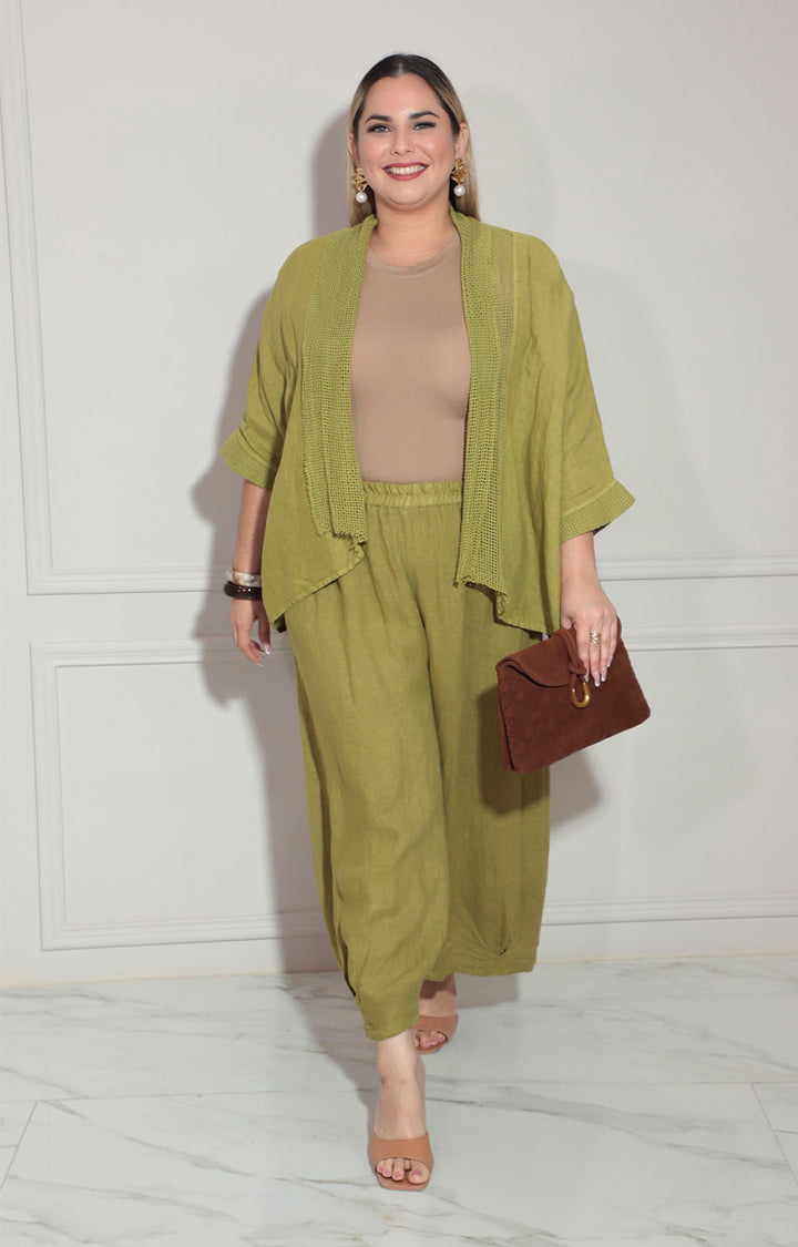 Conjunto verde pistache - CONJUNTO Boutiquemirel 