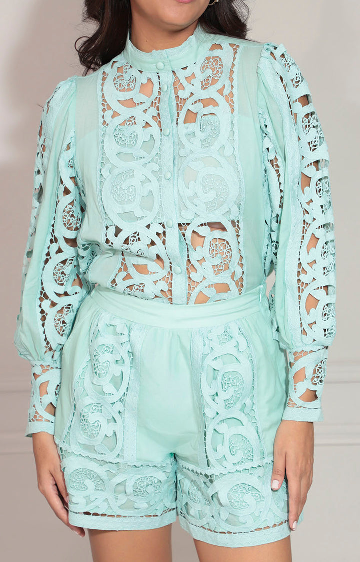 Conjunto verde menta - CONJUNTO Boutiquemirel 