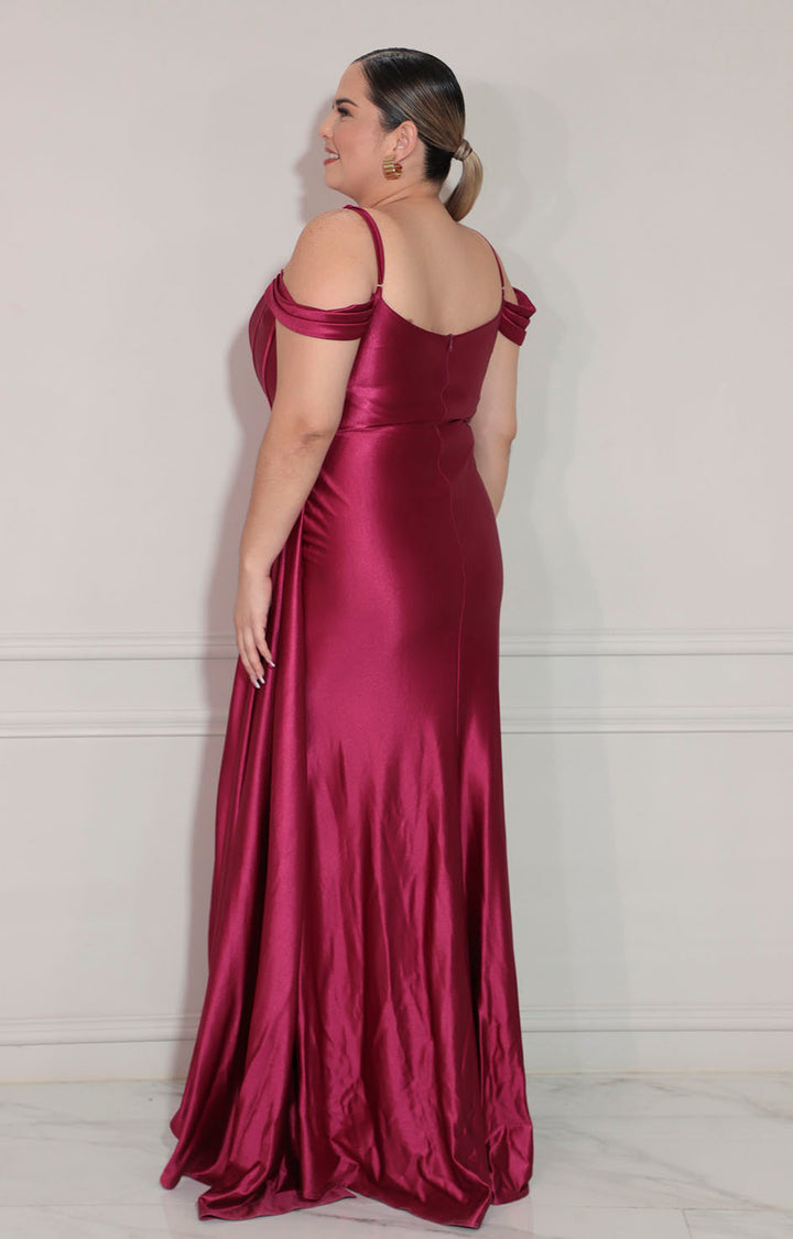 Vestido magenta de gala - VESTIDO XL Boutiquemirel 
