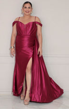 Vestido magenta de gala - VESTIDO XL Boutiquemirel 