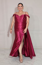 Vestido magenta de gala - VESTIDO XL Boutiquemirel 
