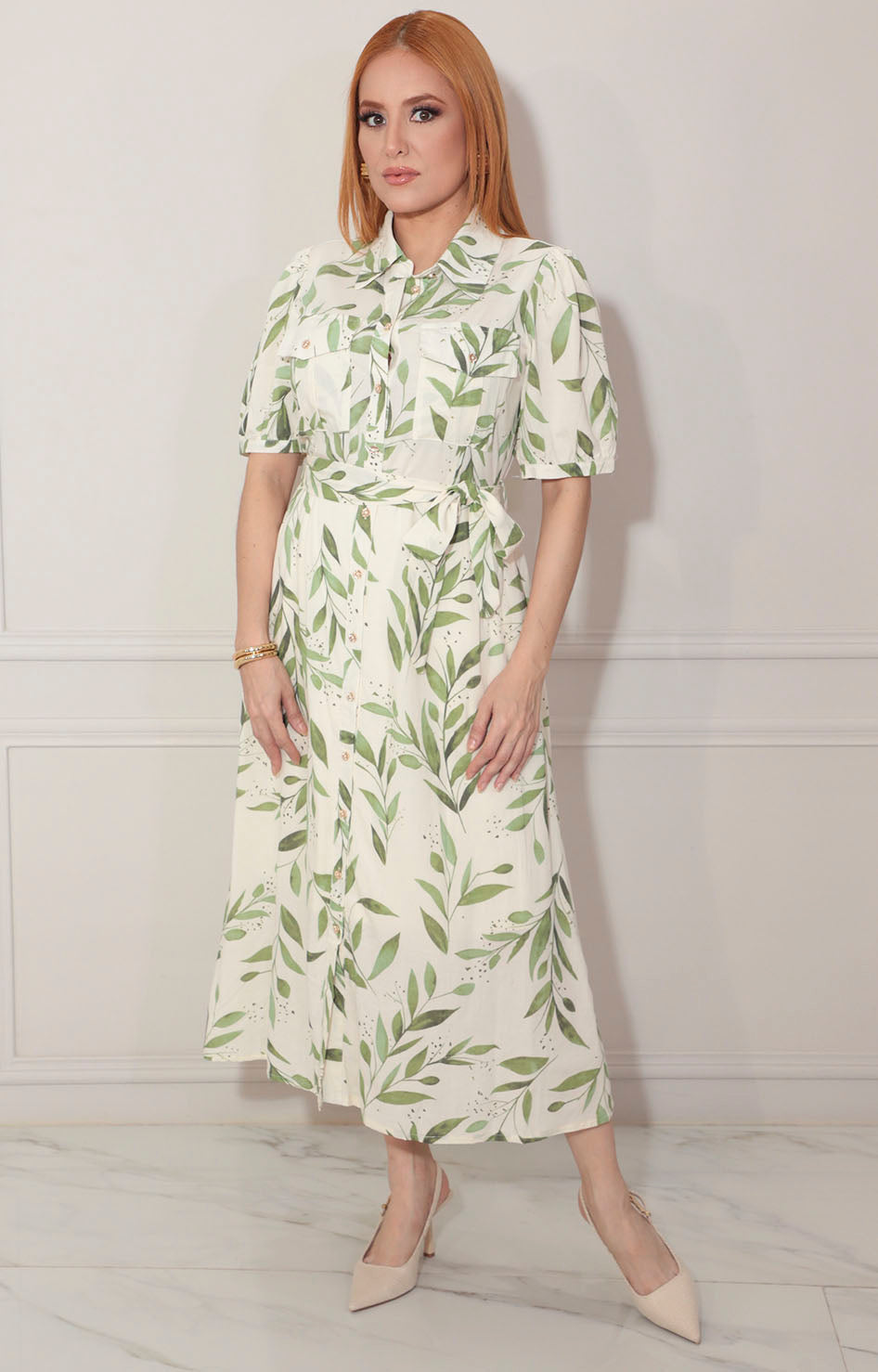 Vestido beige con lazo - VESTIDO Boutiquemirel 