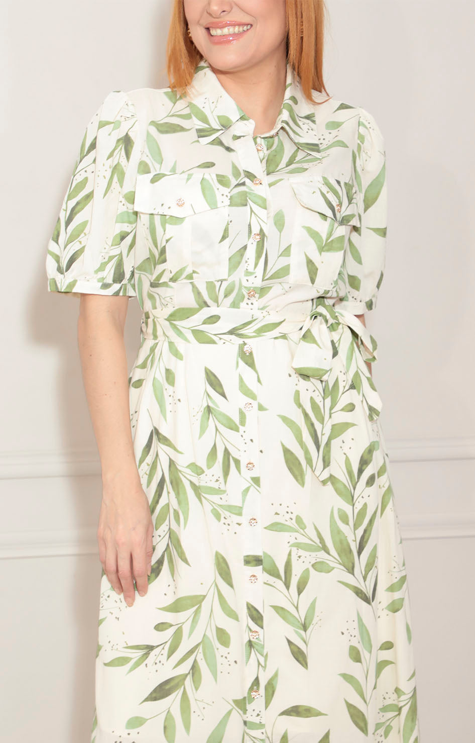 Vestido beige con lazo - VESTIDO Boutiquemirel 