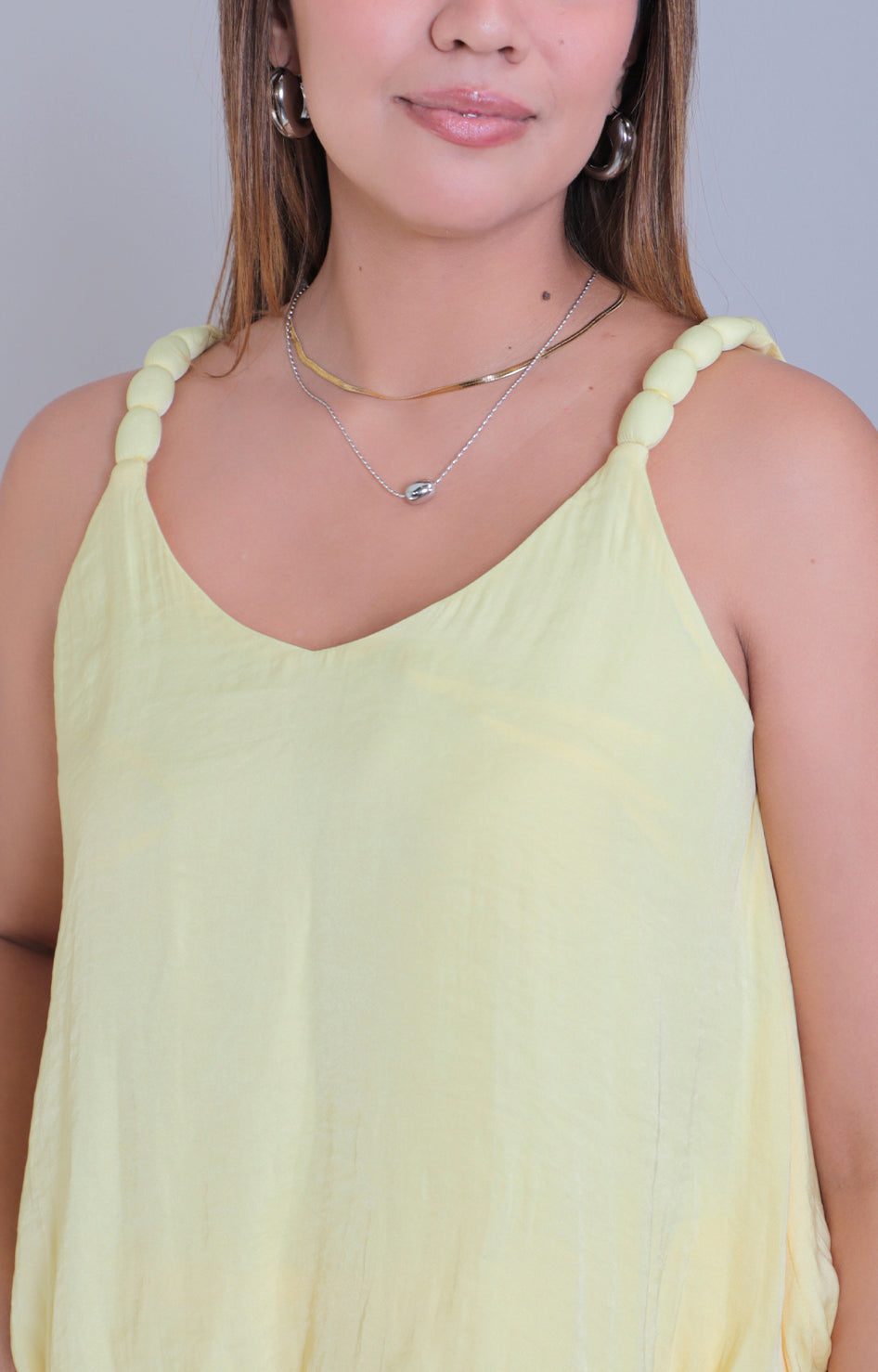 Blusa amarilla de tirantes - BLUSA REGULAR Boutiquemirel 